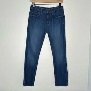 Aviator Jeans Size 26 Slim Straight USA Made Travel Blue Women's Mid rise